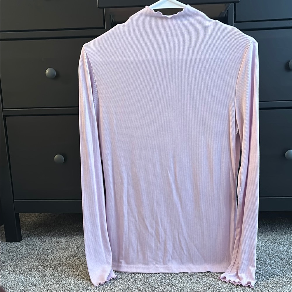 Lavender Long Sleeve Top